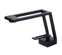 JINGYAN Rubinetti a tocco Bathroom faucet hot and cold water mixer sink single handle(A111 black)