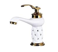 JINGYAN Rubinetti a tocco Single Handle Faucet Bathroom Sink(A)