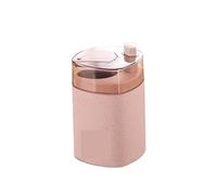 JINGYAN Scatola Porta stuzzicadenti Automatic Toothpick Holder Container Wheat Straw Hand-Pressed Transparent Toothpick Holder Automatic Toothpick Holder Container(Pink)