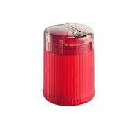 JINGYAN Scatola Porta stuzzicadenti Press Automatic Toothpick Holder Container Household Table Storage Box Dispenser(Rouge)
