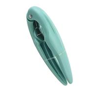 JINGYAN Schiaccianoci Chestnut Opener Tool Manual Chestnut Opener Clip Pecan Walnut Nutcracker Heavy Duty Shell Cracker Opener with Non-Slip Handle(Green)