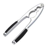 JINGYAN Schiaccianoci Nutcracker Clip Nut Pliers Chestnut Clips Walnut Almonds Hazelnuts Pliers Metal Nut Opener Plier Multifunctional Chestnut Opener