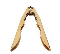 JINGYAN Schiaccianoci Nutcracker Gold Robust Labor Saving Walnut Cracker for Living Room