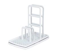 JINGYAN Scolapiatti Kitchen Desktop Rag Rack Multi-Function Dish Cloth Drain Free Punching Sponge Soap Shelf Storage Holders Racks dish drainer