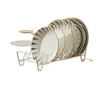 JINGYAN Scolapiatti Plate Holder Multifunctional Drainer Dish Drying Rack Bowl Pan Storage Containers Shelves Kitchen Organizer Accessories