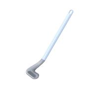 JINGYAN Scopini e porta scopini Scopino per WC in silicone Scopino per la pulizia del water con manico lungo antiscivolo Scopino per la pulizia del WC in silicone pieghevole per bagno