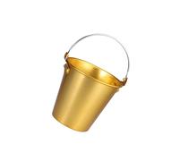 JINGYAN Secchielli per Il Ghiaccio Bucket Aluminum Alloy Bucket Insulated Bucket Tasting Bucket Champagne Bucket with Tongs for Beer Party