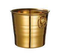 JINGYAN Secchielli per Il Ghiaccio Gold Small Ice Bucket Ice Bucket Handle Bucket