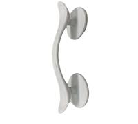 JINGYAN Set maniglie per porte Maniglia della porta Bracciolo appiccicoso Camera da letto Bagno Frigorifero Corrimano Senza foro Hardware per antiscivolo(White)