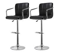 JINGYAN Sgabelli da Bar Bar Chair Dining Room Chair Adjustable Swivel Bar Stool Kitchen Counter Dining Chair for Home Office