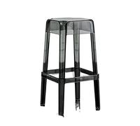 JINGYAN Sgabelli da bar Transparent Square Stool Fashion Creative Plastic Acrylic High Bar Simple Modern Kitchen Furniture Stools