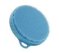 JINGYAN Spazzole da bagno Message Body Scrubbers Silicone Bath Brush Shower SPA Massage For Women Men Scalp Massager Head Scrubber For(Blue)
