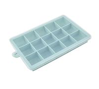 JINGYAN Stampi per gelato 15/24 Grid Large Silicone Ice Cube Mold Tray Maker Mould Non-toxic Durable Bar Pub Wine Blocks(Blue)