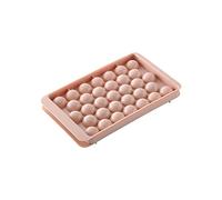 JINGYAN Stampi per gelato 1pc Colorful Round Rhombus Ice Mould Cube Tray Maker PP Plastic Mold Forms Food Grade Kitchen Gadgets(Pink,S)