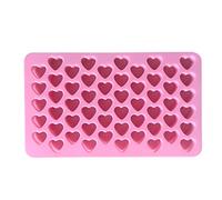 JINGYAN Stampi per ghiaccio Cavity Gummy Love Heart Shape Ice Cube Chocolate Silicone Mold Molds Candy Mould Cake Decorating Tool