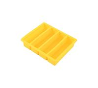 JINGYAN Stampi per ghiaccio Compartment Tray, Silicone Ice Rectangular Mold Ball, Reusable