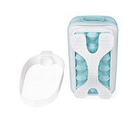 JINGYAN Stampi per ghiaccio Creative Silicone Ice Tray Hockey Mold Continuous Heart-shaped Star-shaped Diamond Shaped Kitchen Gadget