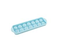 JINGYAN Stampi per ghiaccio Plastic Ice Molds Grid Ball Maker Round Heart Home Bar Party Use Cube Makers Kitchen Moulds Too(Blue)