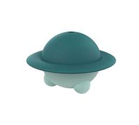 JINGYAN Stampi per ghiaccio Silicone Ice Ball Mold Whiskey Small Flying Saucer Round Making(Green)