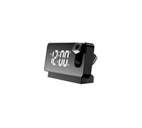 JINGYAN Sveglia LED Digital Projection Alarm Clock Table Electronic with Time Projector Bedroom Bedside
