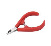 JINGYAN Tagliaunghie Nail Clipper Stainless Steel Nail Cutter Trimming Toe Finger Cuticle Plier Dead Skin Remover Scissor Manicure Nail Art Tools(Rouge)