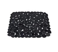 JINGYAN Tappetini per lavello Fashionable Pebble Sink Mat Skid Resistance Anti-Fall Dish Drying Pad Smooth Surface Dish Drying Pad for Cafes Sink Mat(Schwarz)