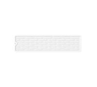 JINGYAN Tappetini per lavello Silicone Countertop Mat Anti Slip Sink Tray Cushion Pad Organizer Kitchenware Protection Mat Storage Rack Kitchen Accessories(White)