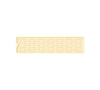 JINGYAN Tappetini per lavello Silicone Countertop Mat Anti Slip Sink Tray Cushion Pad Organizer Kitchenware Protection Mat Storage Rack Kitchen Accessories(Yellow)