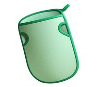 JINGYAN Tappo per scarico lavello 3d Bath Sponge Shower Gloves Spa Exfoliating Hand Wash Towel Body Cleaning Hammam Scrub Mitt Dead Skin Removal Bathroom(Green)