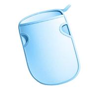 JINGYAN Tappo per scarico lavello 3d Bath Sponge Shower Gloves Spa Exfoliating Hand Wash Towel Body Cleaning Hammam Scrub Mitt Dead Skin Removal Bathroom(Blue)