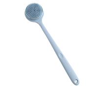 JINGYAN Tappo per scarico lavello Bath Brush Back Body Shower Sponge Scrubber Brushes With Handle Exfoliating Scrub Skin Massager Exfoliation(Blue)