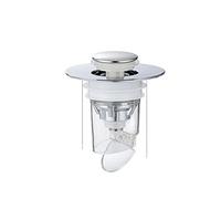 JINGYAN Tappo per scarico lavello Filtro di scarico elettrolitico Filtro per lavello con nucleo di rimbalzo per lavabo Filtro per lavello a scomparsa Tappo per vasca Accessorio per scarico lavello