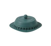 JINGYAN Tappo per scarico lavello Hair Filter Sink Anti-blocking Strainer Bathtub Shower Floor Drain Stopper Silicone Kitchen Deodorant Plug Bathroom Accessories(Green)
