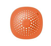 JINGYAN Tappo per scarico lavello Household Kitchen Sink Filter 5 Color Strainer Hair Catcher Stopper Bathroom Floor Drain Shower Drains Cover(Orange)
