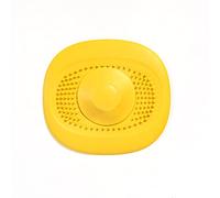 JINGYAN Tappo per scarico lavello Shower Drain Stopper Floor Rubber Circle Silicone Plug For Bathtub Bathroom Leakage-proof Tools(Yellow)