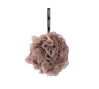 JINGYAN Tappo per scarico lavello Soft Mesh Bath Sponge Balls Nylon Cleaning Brush Shower Cleaner Exfoliating Scrubbers Bath Ball Bathroom Supplies(Khaki)