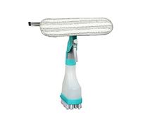 JINGYAN Tergicristallo per vetri Multi-function Glass Window Wiper Soap Cleaner Squeegee Mirror Bathroom Wall Cleaning Brush With Sponge Brush Head Bottle