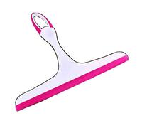 JINGYAN Tergicristallo per vetri Multifunctional useful Glass Window Wiper Soap Cleaner Squeegee Home Car Shower Bathroom Mirror Car Blade Cleaning Brush(Pink)
