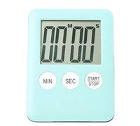 JINGYAN Timer da Cucina Kitchen Timer Digital Magnetic Cooking Baking LCD Count Down Up Loud Alarm Countdown Alarm Magnet Clock Sleep Clock for Kitchen(Sky Blue)