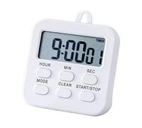 JINGYAN Timer da Cucina Kitchen Timer with Clock And Alarm Clock Holder Countdown for Cooking Baking Learning