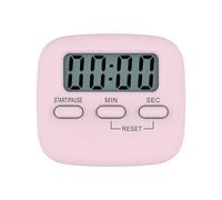 JINGYAN Timer da Cucina Self-Discipline Timer Reminder Learning Postgraduate Entrance Examination Time Manager Kitchen Cooking Baking(Pink)