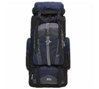 JINGYAN Zaini da esterno Large Outdoor Backpack Waterproof Camping Hiking Backpack Men Women Climbing Travel Bag Lightweight Luggage Rucksack(Schwarz)