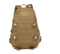 JINGYAN Zaini da esterno Men Outdoor Military Army Tactical Backpack Trekking Sport Travel Rucksacks Camping Hiking Hunting Camouflage Knapsack(Brown)