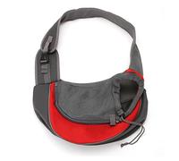 JINGYAN Zaini per Cani Pet Puppy Dog Carrier Outdoor Travel Shoulder Bag Mesh Oxford Comfort Sling Handbag Pouch for Small Breeds Dogs Supplies(Maize Yellow)