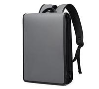 JINGYAN Zaino da uomo Casual Backpack Travel Waterproof Universal Laptop Bag(Gray)