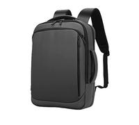 JINGYAN Zaino da uomo Laptop Backpack Men Waterproof School Backpacks USB Charging Business Male Travel Bag(Grey)