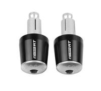 JINGYAOTONG Accessori Moto Manopole Manubrio Terminale Tappo Manubrio per BMW R1150RT R 1150 RT R1150 RT (Colore : Black Silver, Misurare : 1)