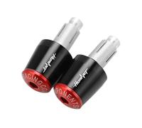 JINGYAOTONG per Honda Hornet CB599/CB600F Hornet250 CB599 Manopole Moto Manubrio cap Spina Parti di Peso Tappo A Mano (Colore : Black Red, Misurare : 1)