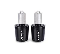 JINGYAOTONG per Yamaha Xmax 125 250 300 400 X-Max Moto 7/8 "22mm Manopole Manubrio cap Spina Parti di Peso Tappo A Mano (Colore : Nero, Misurare : 1)