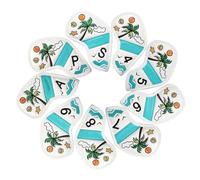 Jingyash Copri Teste Mazze Da Golf | Copertura Protettiva A Motivo Tropicale - 9 Pezzi Coperture per Ferri da Golf - per Pratica Esterna Campo da e Tornei